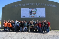 Cabandié junto a De Pedro y Ustarroz inauguró una planta de reciclaje en Mercedes, provincia de Buenos Aires