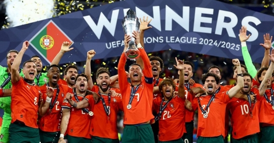 Portugal ganó a España en los penales y es campeón de la UEFA Nations League
