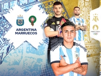 Juegos Olímpicos 2024: La selección de fútbol Argentina juega hoy ante Marruecos por el Grupo B
