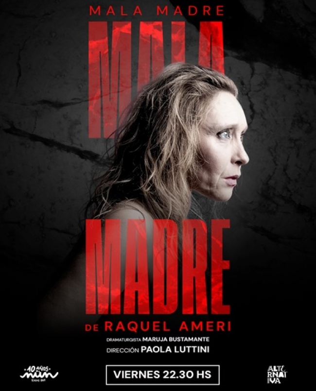 «Mala madre», estreno en NÜN Teatro Bar