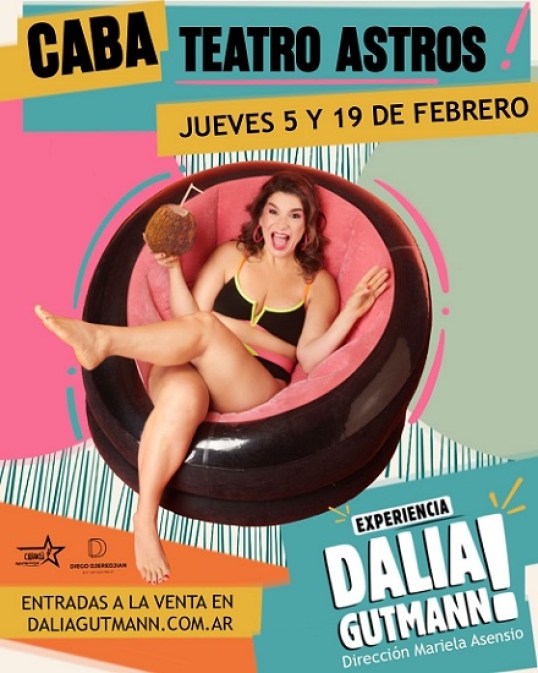 "Experiencia Dalia Gutmann": todas las fechas del show
