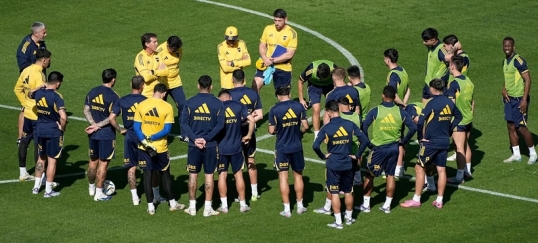 Boca regresó a los entrenamientos sin Miguel Russo