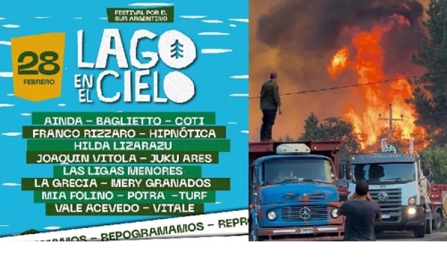 El Festival solidario Lago en el cielo se reprogramó para el viernes 28
