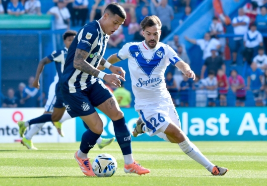 Torneo clausura de la Liga Profesional. Talleres venció a Vélez