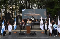 Jorge Macri realizó el homenaje de la Ciudad del paso a la inmortalidad del general José de San Martín