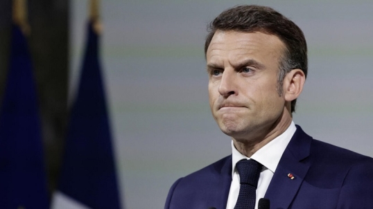 Emmanuel Macron instó a Israel a detener los ataques