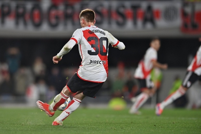 Liga Profesional de Fútbol: River venció 1 a 0 a Sarmiento, en la despedida de Demichelis