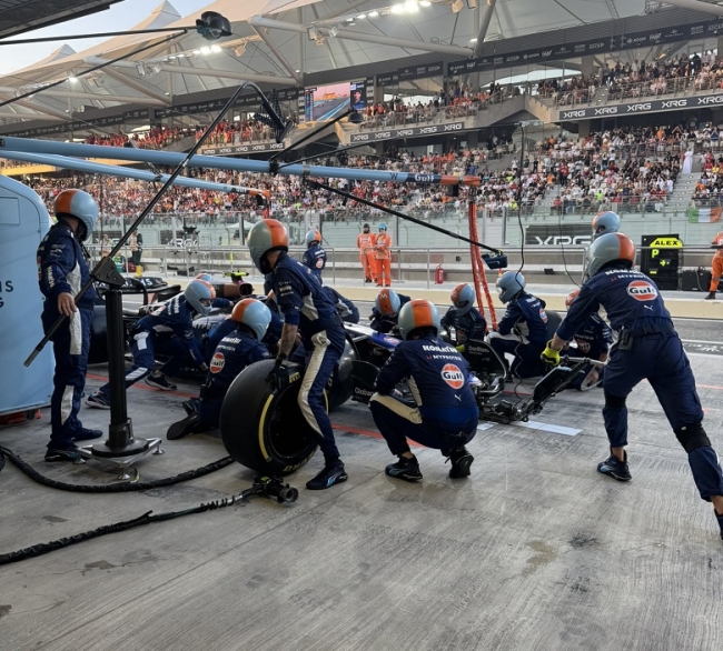 Fórmula 1: Franco Colapinto no pudo terminar el Gran Premio de Abu Dhabi