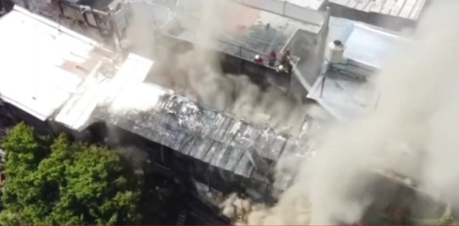 La Boca: Falleció una mujer en un incendio que se produjo en un convetillo