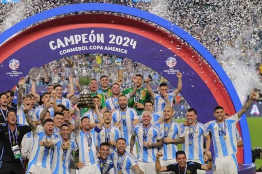 Argentina es la máxima ganadora de la Copa América