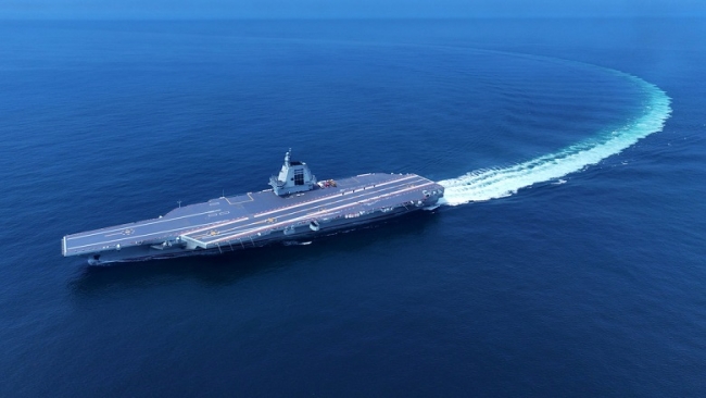 China: Revelan detalles de su nuevo portaviones, equipado con catapultas electromagnéticas