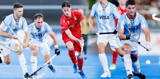 FIH Pro League: Los seleccionados argentinos de hockey sobre césped pierden ante Bélgica