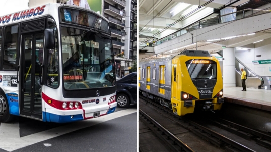 Este lunes nuevamente aumentan la tarifa de los colectivos, subtes y peajes de la Ciudad de Buenos Aires