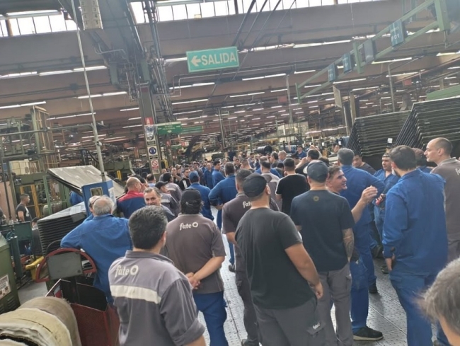 FATE le prohibió el ingreso a los delegados gremiales y se agrava el conflicto en las plantas de neumático