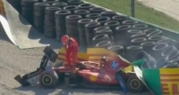 Fórmula 1: El fuerte choque de Charles Leclerc