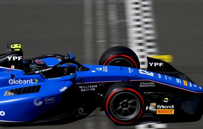 Fórmula 2: El argentino, Franco Colapinto realizó otra gran labor en el circuito de Silverstone