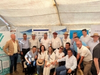 Victoria Villarruel, se reunió con dirigentes del campo en la XVII Fiesta Nacional del Arroz