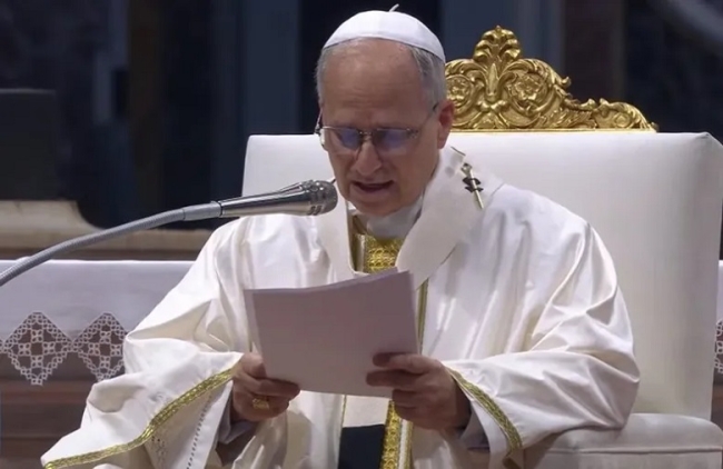 El papa León XIV, hizo un enérgico llamado a la paz mundial