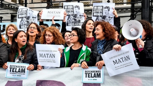 Este lunes el Colectivo «Ni Una Menos» se concentrará en el Congreso a partir de las 16.30
