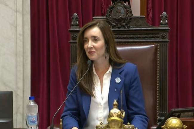 Victoria Villarruel marcó difrencia con Milei y saludo a los periodistas en su día