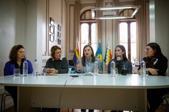 Estela Díaz presentó del informe “La violencia por razones de género en tiempos de crueldad”