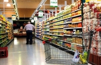 Las ventas en los supermercados se derrumban en todo el país