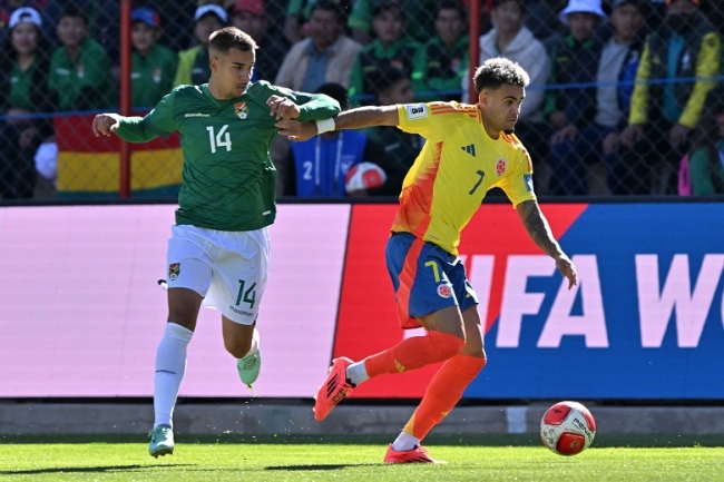 Eliminatorias sudamericanas Mundial 2026: Bolivia, le ganó 1-0 a Colombia