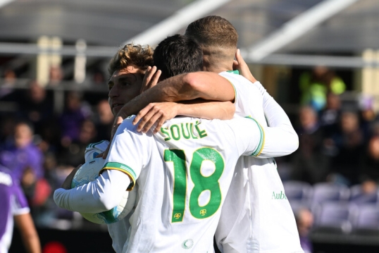 Serie A de Italia: Matiás Soulé marcó en el triunfo de la Roma ante Fiorentina