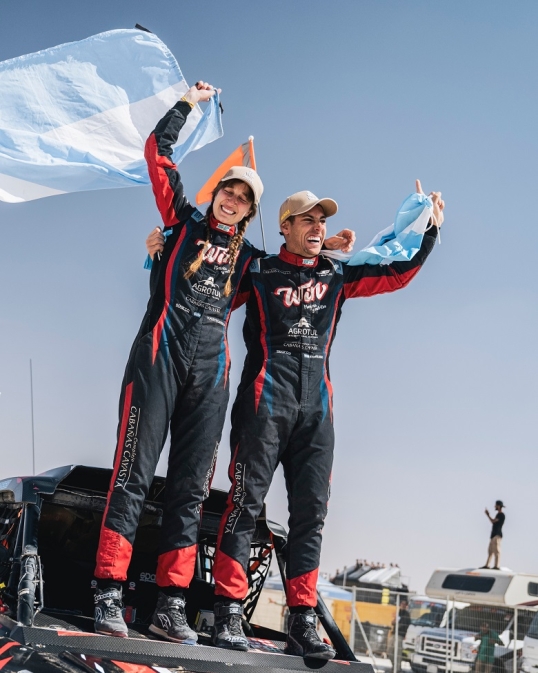 Dakar 2025: Nicolás Cavigliasso y Valentina Pertegarini se coronan campeones en la categoría Challenger