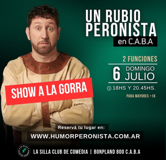 Un Rubio Peronista presenta "Daño Cerebral Mínimo" a la gorra