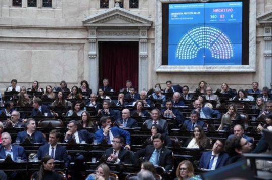 El oficialismo logró blindar el veto al aumento de las jubilaciones