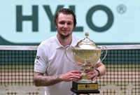 Tenis: Alexander Bublik venció a Daniil Medvedev, en la final de Halle
