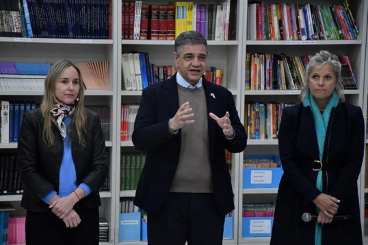 Jorge Macri: «Queremos que el control del aula lo tenga el docente y no el celular»