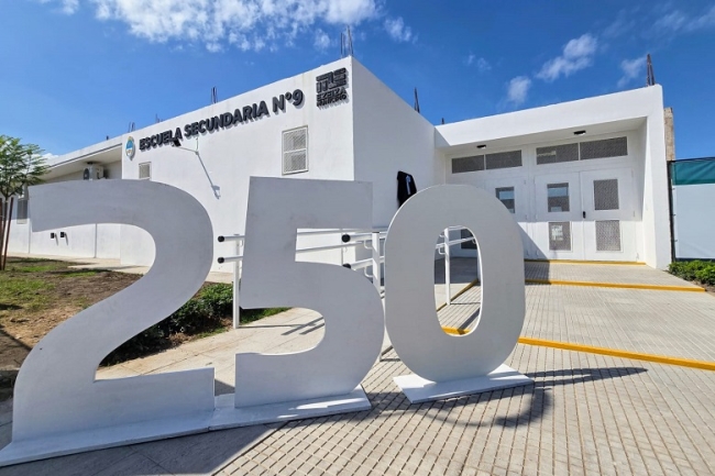Son 250 los nuevos edificios escolares inaugurados en la Provincia de Buenos Aires