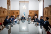 Guillermo Francos recibió a los jefes de bloques aliancistas