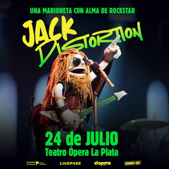 En vacaciones de invierno: Jack Distortion llega a La Plata