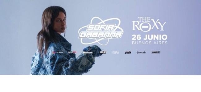 Sofía Gabanna se presenta en vivo en The Roxy