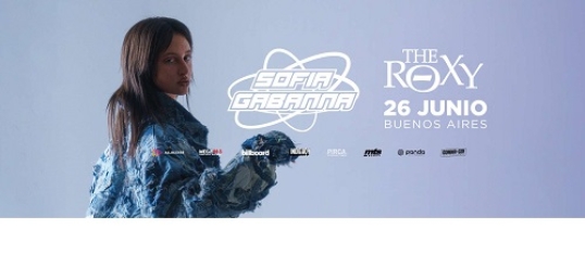 Sofía Gabanna se presenta en vivo en The Roxy