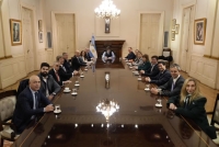 Javier Milei encabezó una nueva reunión de Gabinete en Casa Rosada