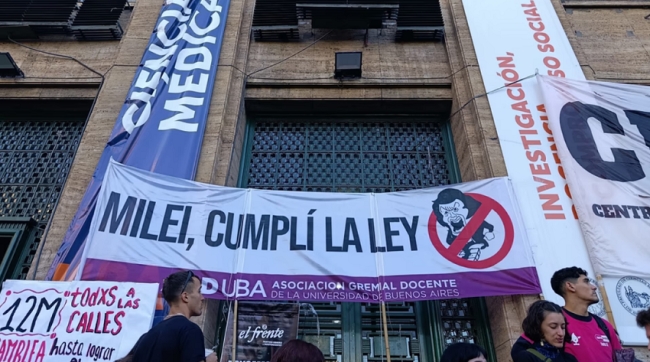 El Gobierno incumplidor apeló el fallo que ordenó aplicar la Ley de Financiamiento Universitario
