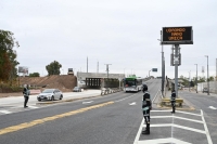 Habilitan el nuevo ramal del puente Labruna y reorganizó el tránsito en Nuñez
