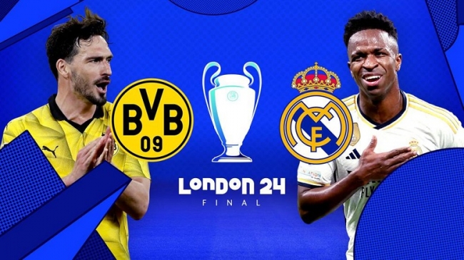 Real Madrid y Borussia Dortmund juegan la gran final de UEFA Champions League