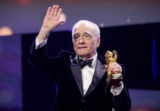 Martin Scorsese recibió el Oso de Oro honorífico en el Festival de Cine de Berlín