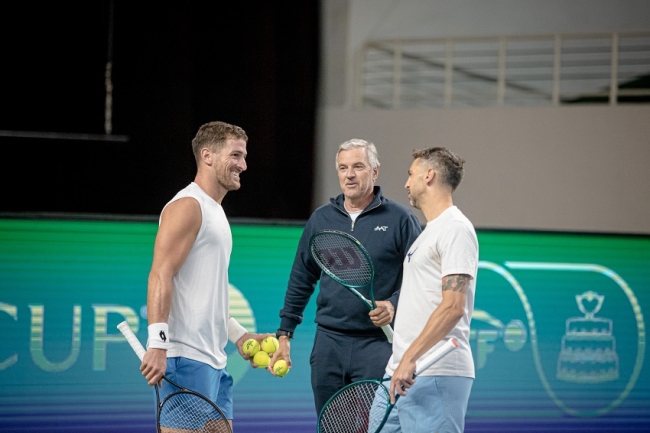 Copa Davis 2026: Javier Frana definió los singlistas y la dupla de dobles para enfrentar a Corea del Sur