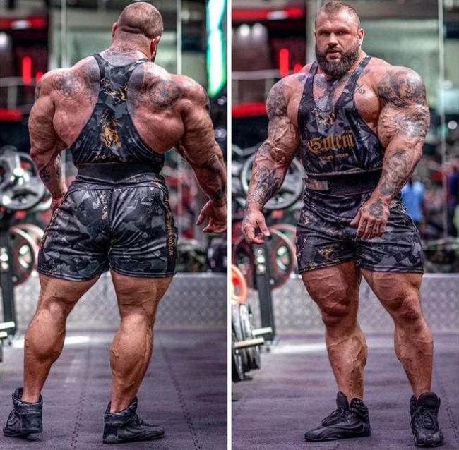 Falleció el «monstruo» del fisioculturismo Illia Golem