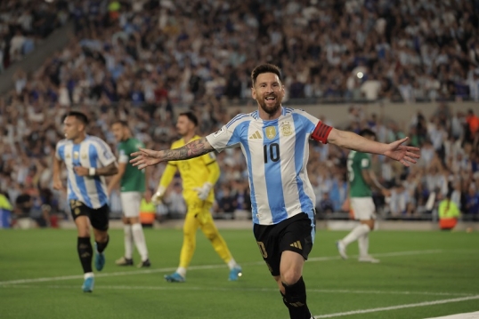Eliminatorias sudamericanas Mundial 2026: Argentina apabulló a Bolivia