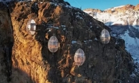 El hotel más alto del mundo en plena montaña patagónica