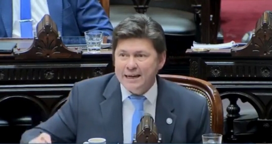 El diputado libertario Almirón elogió el proyecto de Presupuesto peronista creyendo que era el propio