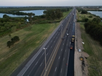 Iniciaron la construcción del cuarto carril de la AU Buenos Aires - La Plata