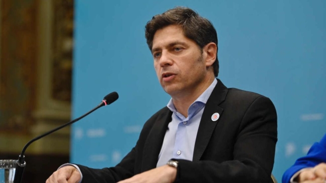 Axel Kicillof calificó como “un desastre” la gestión del presidente Javier Milei